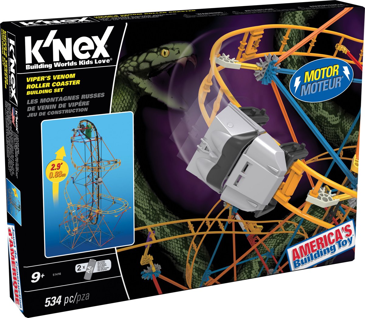 KNEX Vipers Venom - Achtbaan